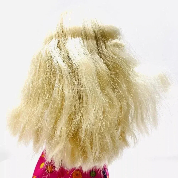 MATTEL BARBIE Doll Long Blond Hair Blue Eyes Top & Skirt 12"Tall Used - Picture 10 of 11